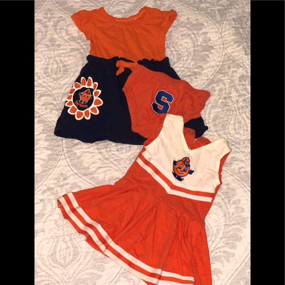 Set of Syracuse University baby cheer